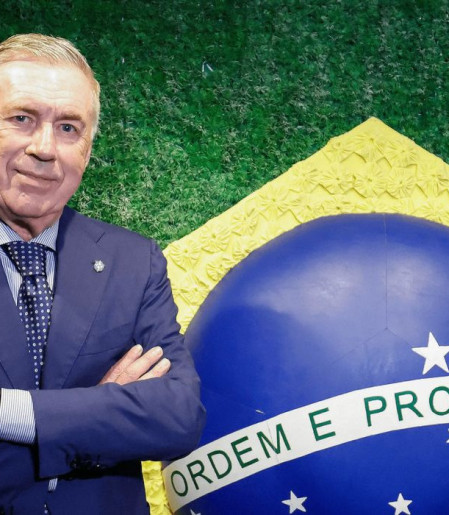 CBF anuncia ampliação de contrato com técnico Carlo Ancelotti