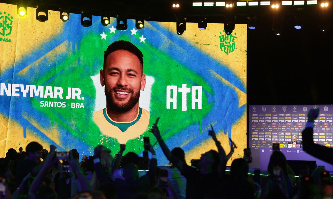 Brasil contará na Copa com o maior artilheiro da sua história, Neymar