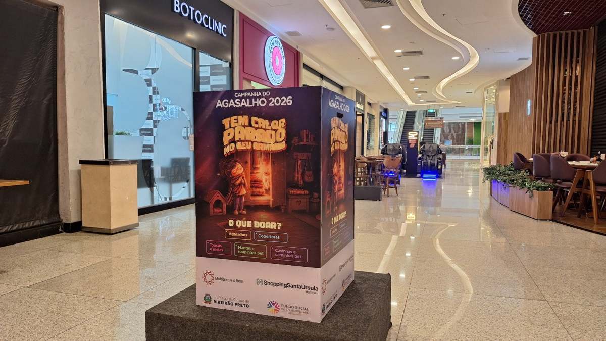 No ShoppingSantaÚrsula, o espaço de coleta está disponível no Piso Térreo