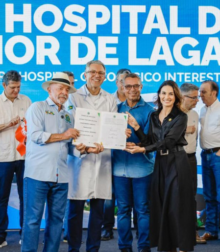 Lula visita primeiro hospital oncológico interestadual do país