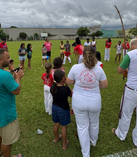 Produto arrecadado será utilizado na confecção de cordas para alunos do instituto