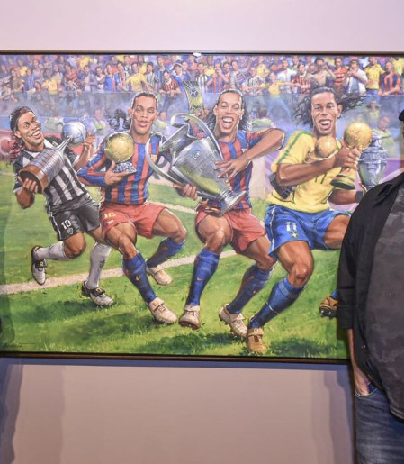  Casa das Rosas, em São Paulo recebe exposição sobre Ronaldinho Gaúcho
