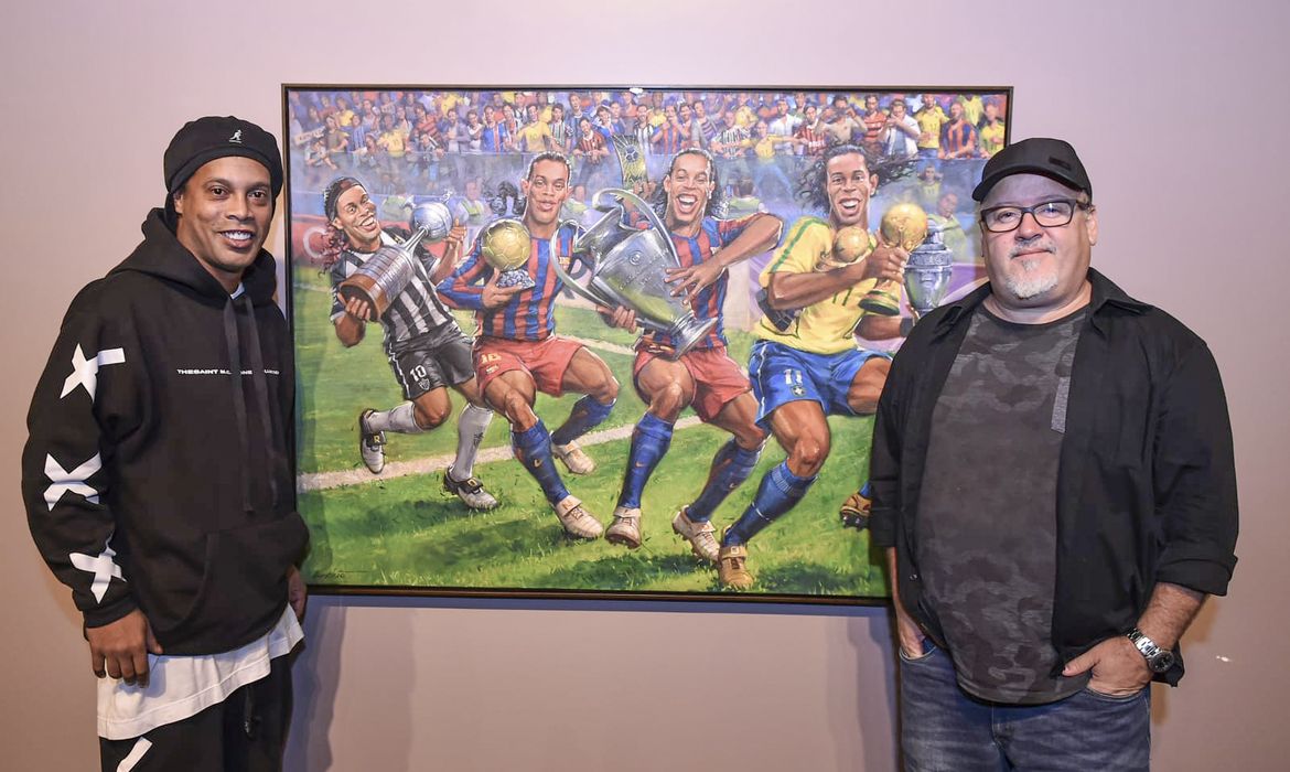  Casa das Rosas, em São Paulo recebe exposição sobre Ronaldinho Gaúcho