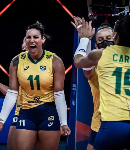 Invicto, Brasil encara campeãs olímpicas na Liga das Nações de Vôlei