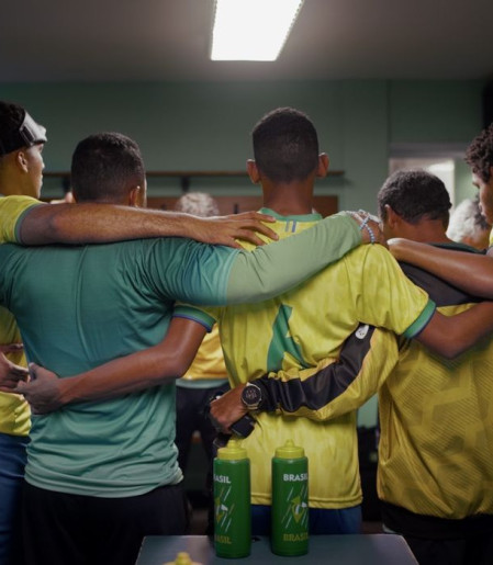 Também penta, seleção de futebol de cegos terá filme exibido nos EUA