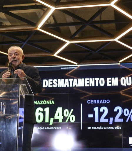 Desmatamento na Amazônia cai 61,4% em maio de 2026