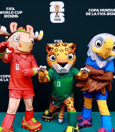 Mascotes do Mundial incluem a águia-careca, animal salvo de extinção