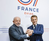 Lula tem encontros com presidentes da França e da Suíça
