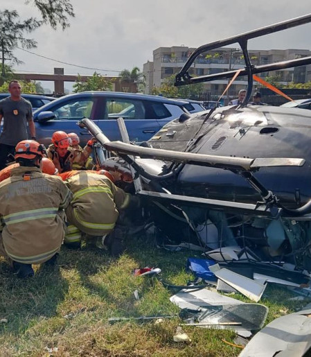 Anac investiga se helicóptero que colidiu fazia transporte clandestino