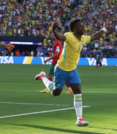 Árbitro de Brasil x Haiti apitou clássico que opôs Vini e Raphinha