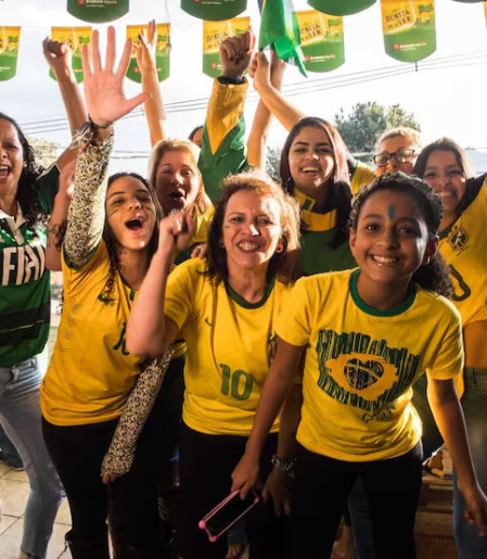 Torcida brasileira acompanha jogo da Copa do Mundo de 2026