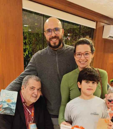 Eloi Barboza, Daniel Barboza, Noah e Carina Carlucci