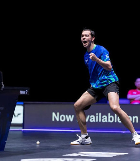 Hugo Calderano cai na final e perde chance do tri no WTT da Eslovênia