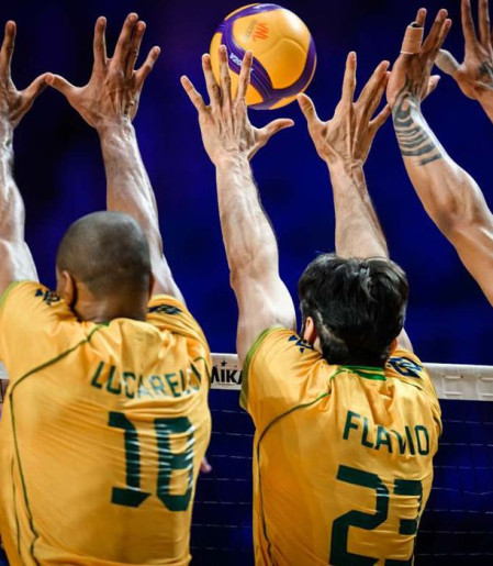 Brasil pega Itália atrás de reabilitação na Liga das Nações de vôlei