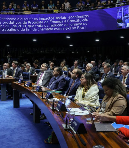 Empresários atacam PEC 6x1 no Senado; sindicatos e governo defendem