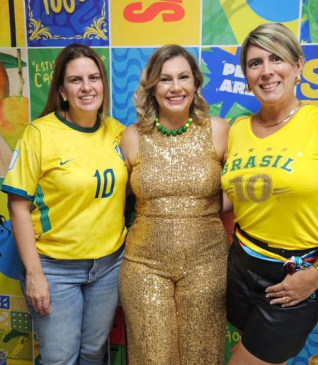 Carol Mattar , Larissa Tonelli, Carla Boghossian 