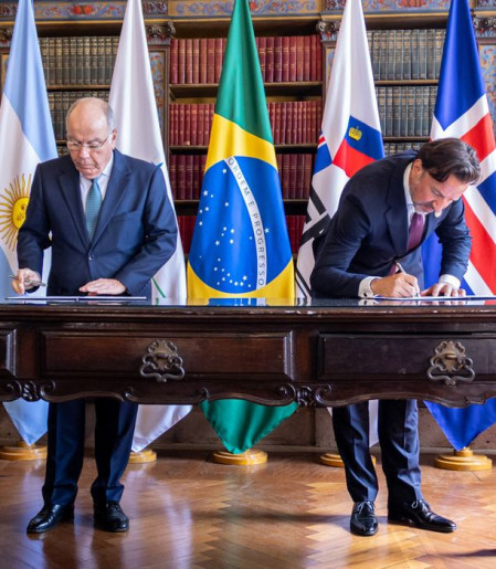 Brasil ratifica acordos do Mercosul com EFTA e Singapura