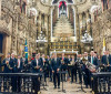 Concerto de banda em igreja no Rio chama atenção para encontro mundial