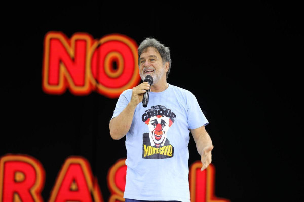 Marcos Frota é embaixador co Circo Mirage, que estreia esta semana em Ribeirão Preto