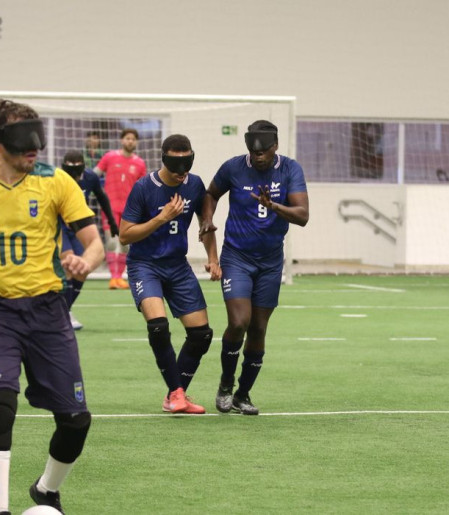 Brasil abre ciclo do futebol de cegos com Jogos Parasul-Americanos