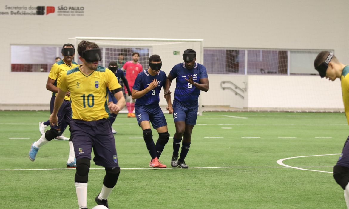 Brasil abre ciclo do futebol de cegos com Jogos Parasul-Americanos
