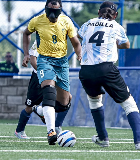 Brasil encerra Jogos Parasul-Americanos com ouro no futebol de cegos