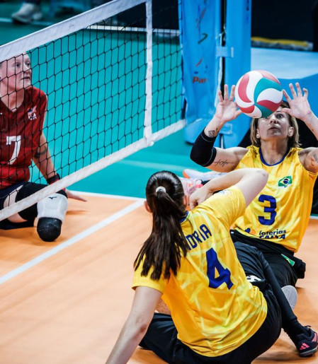 Seleção feminina perde e fica com o vice no Mundial de Vôlei Sentado