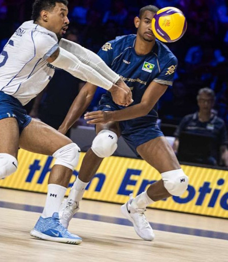 Seleção masculina perde e pode dar adeus à Liga das Nações de vôlei
