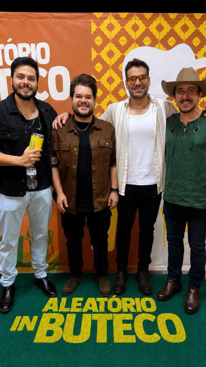 Bartô, Lucas Souza, Tom Baratella e Regis Franco
