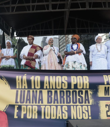Homenagem a Luana Barbosa marca a 11ª Marcha das Mulheres Negras em SP