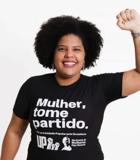 Unidade Popular formaliza candidatura de Samara Martins a presidente