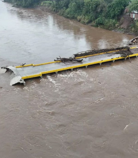RS tem alerta vermelho para inundação dos rios dos Sinos e Uruguai