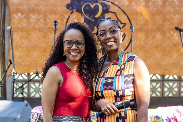 Glaucia Brito e Eliana Cristina da Silva - Divulgação