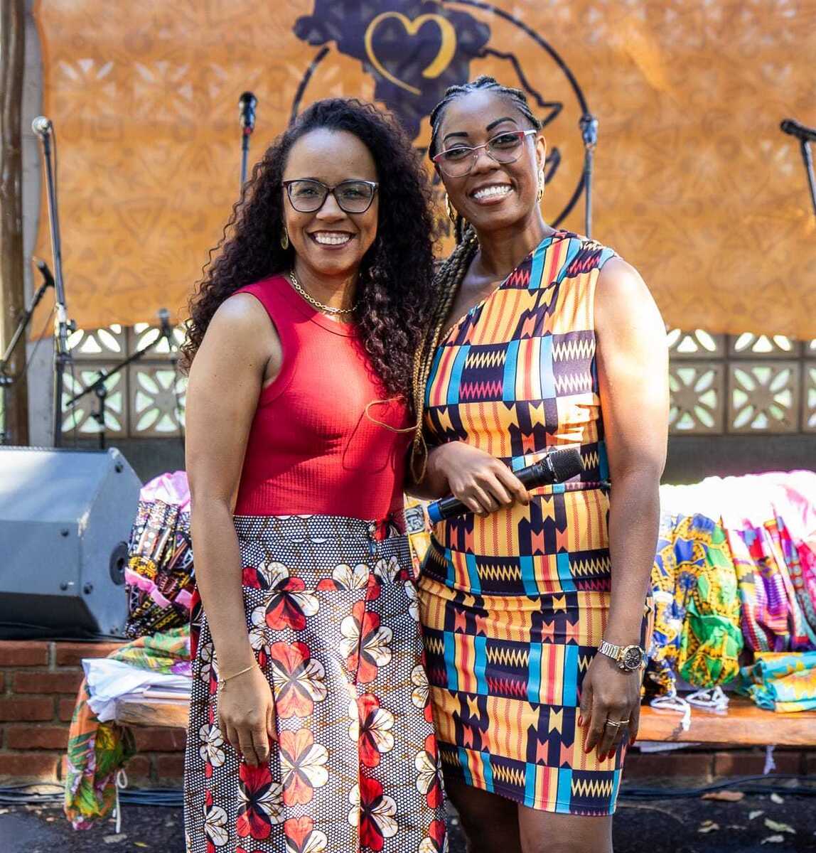 Glaucia Brito e Eliana Cristina da Silva