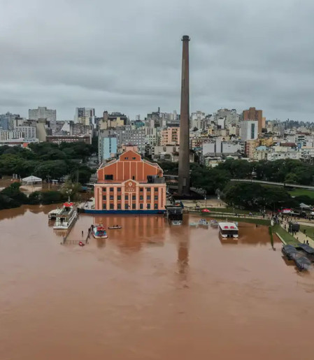 Rio Guaíba pode atingir cota de alerta até sexta-feira em Porto Alegre