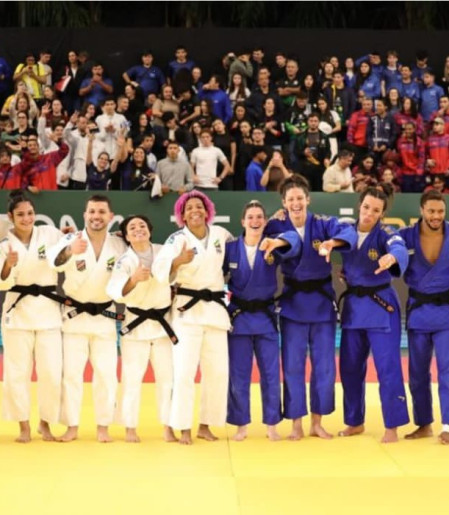 Brasil derrota Alemanha e leva título do Desafio Internacional de Judô