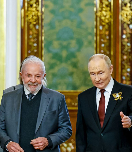 Lula conversa com Putin sobre comércio e geopolítica