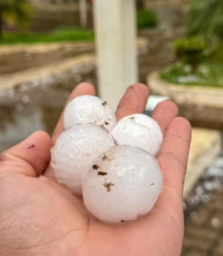 Região Sul tem previsão de chuva e granizo para esta terça-feira