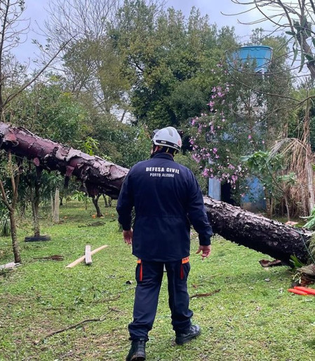 Sul, Sudeste e Centro-Oeste têm alerta para tempestades e vendavais