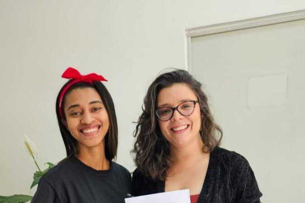 Tamyres Cândida e Maria Eugênia Biffi - Divulgação