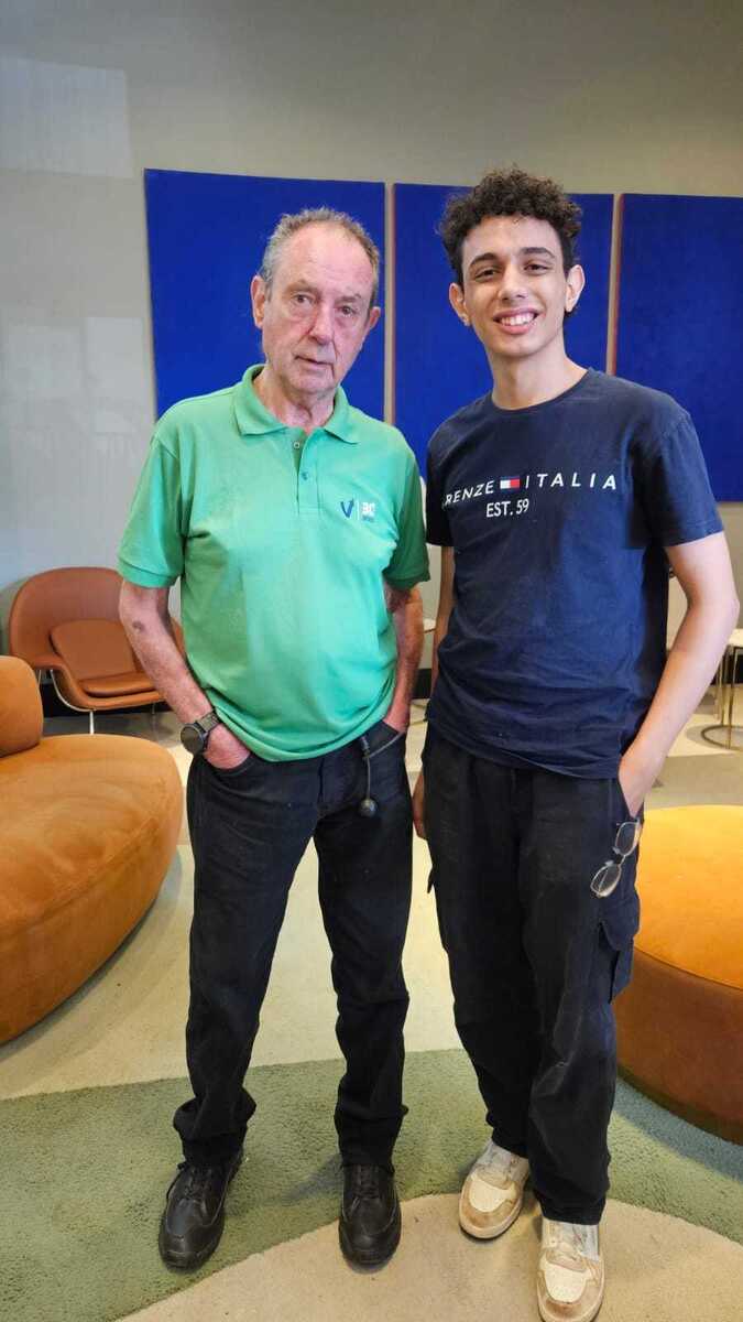 Amyr Klink e Victor Pedrosa