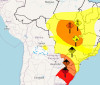 Seca, tempestade e vendaval: confira avisos do Inmet para esta quinta 