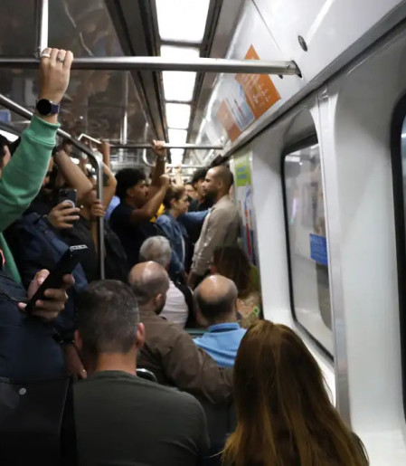 Transportes antecipam horário de pico no Rio com previsão de ventania