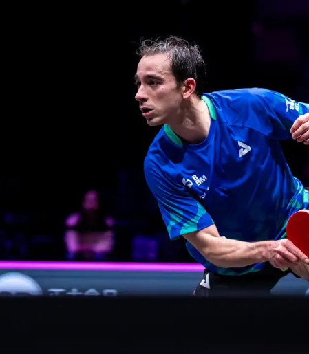 Calderano supera anfitrião na estreia do Europe Smash na Suécia