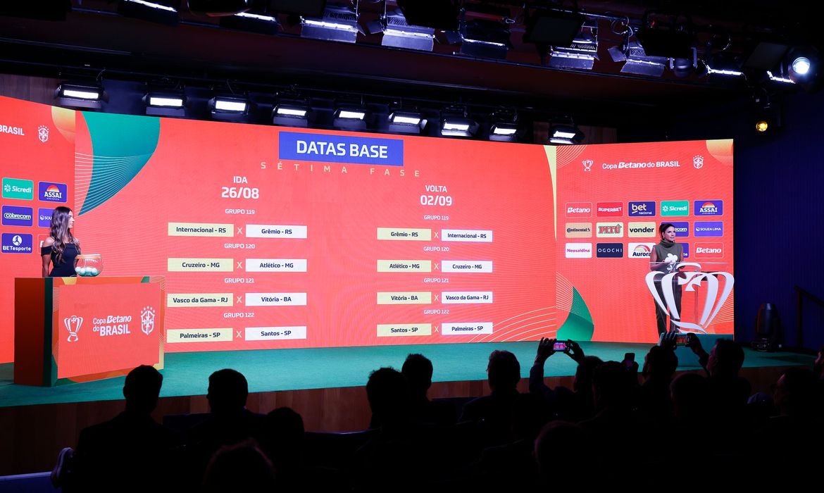 Quartas de final da Copa do Brasil terá três clássicos estaduais 