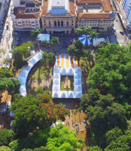 Esplanada do Pedro II, como já é tradição, receberá eventos da FIL