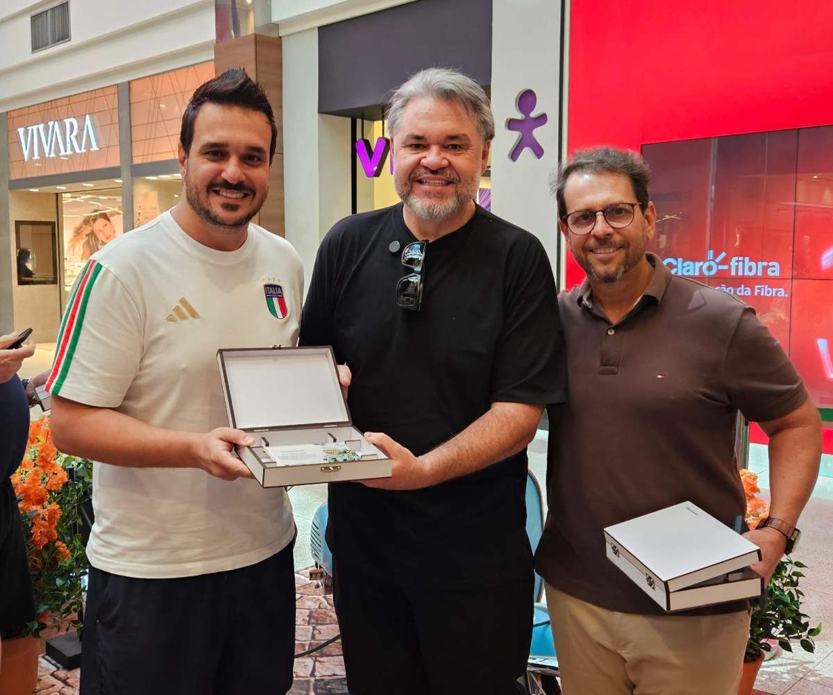 Rodrigo Benetti, Alessandro Maraca, Cleiton Marinsech