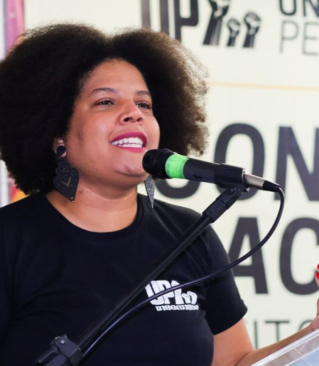 Samara Martins é a candidata do União Popular ao pleito presidencial
