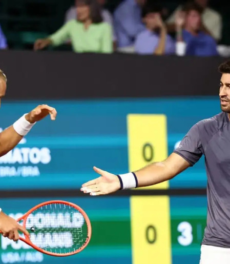 Rafael Matos e Orlando Luz vão à semi de duplas do ATP de Cincinnati