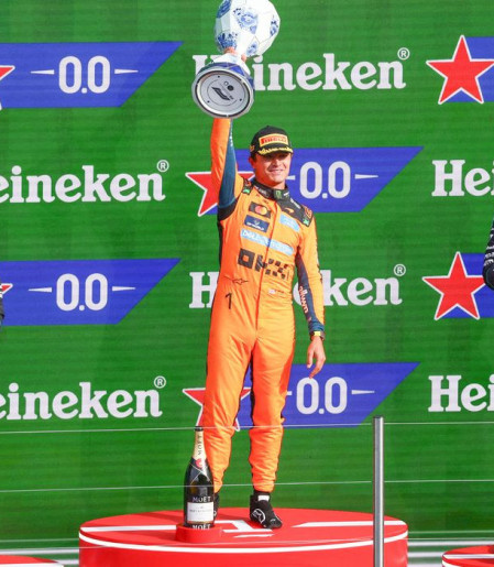 Lando Norris vence GP da Holanda e conquista 2ª vitória seguida na F1